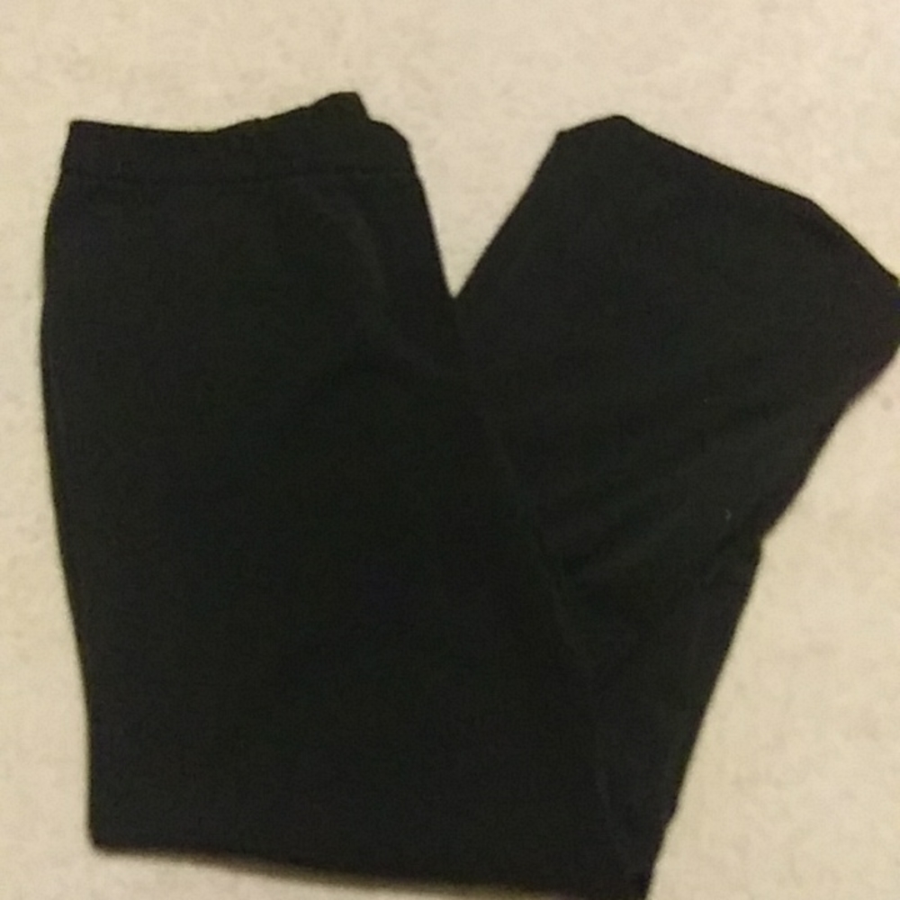 18w Pull-on Black Slacks